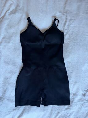Black Romper with Adjustable Straps